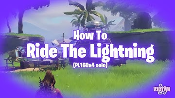 How To Ride The Lightning (Fortnite Save The World tutorial) Solo 160x4 AFK-able defence v19.30
