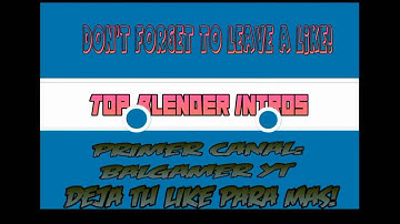 Free Sync Intro Template  [Blender Only] By DreamM