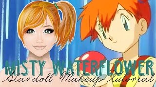 Pokemon Misty Waterflower Stadoll Makeup Tutorial by Lovelifegirl screenshot 5