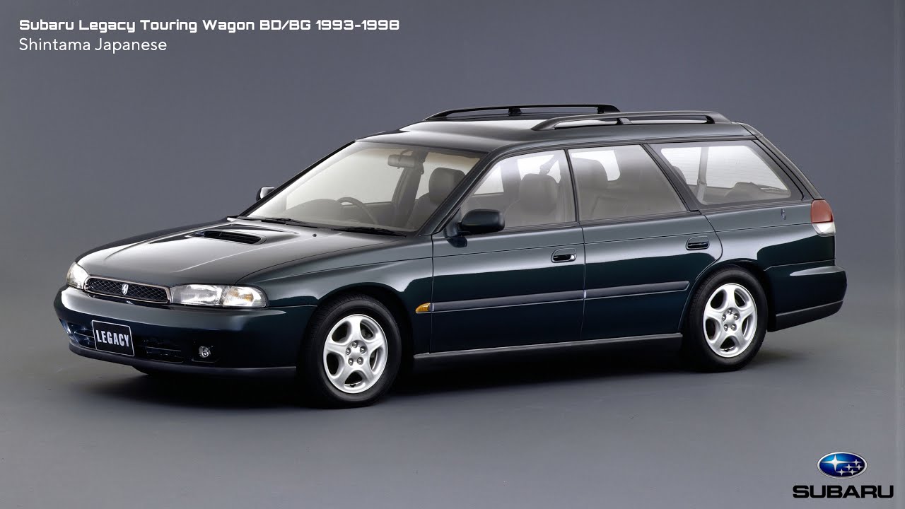 広告を集め) Subaru Legacy Touring Wagon BD/BG CM Japan 1993-1998