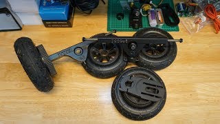The Beast on the leash. Video 02. Evolve wheels on Torque trucks.