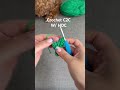 Crochet C2C with half double crochets. 🧶 #crochet #crochettutorial