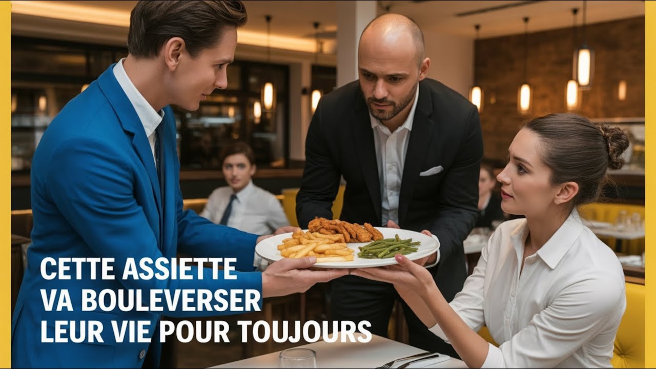 Un Milliardaire RÉVÈLE l'INCROYABLE histoire de cette Assiette - La Serveuse Noire CHANGE tout a...