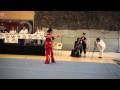 2015 canadian wushu nationals  weijen lee  gunshu