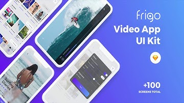 Frigo - Video App UI Kit | Themeforest Website Templates and Themes