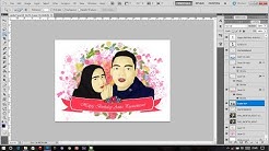 Tutorial Photoshop - Cara membuat foto menjadi kartun ( vector) couple - Durasi: 9.33. 