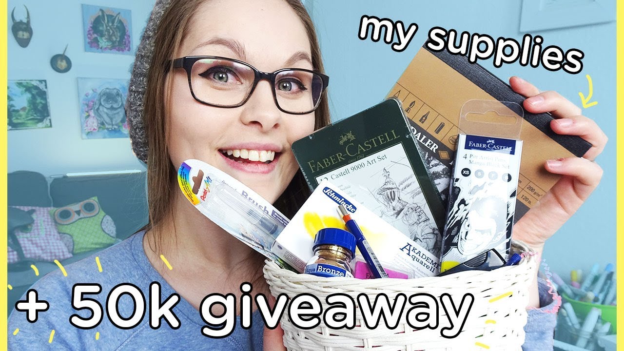 My MUST-HAVE Sketching Supplies 【+ €100 GIVEAWAY】