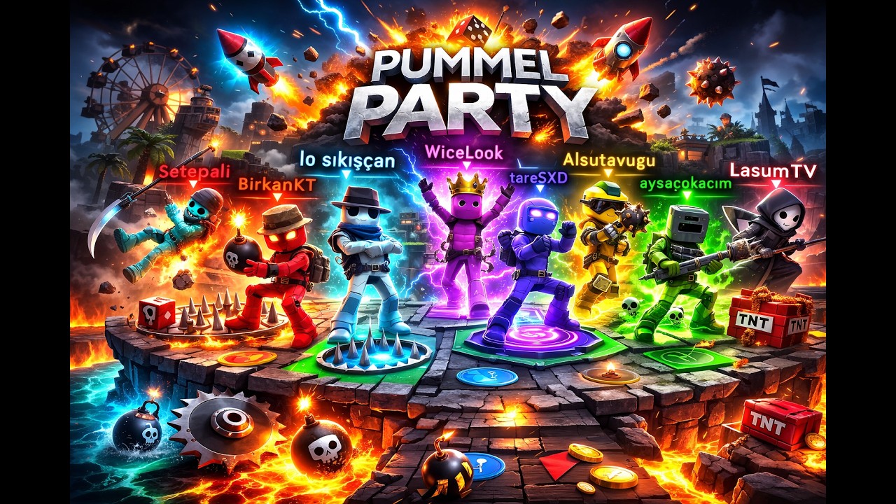 Kaos dolu pummel party  (ODAK LASUMDA)