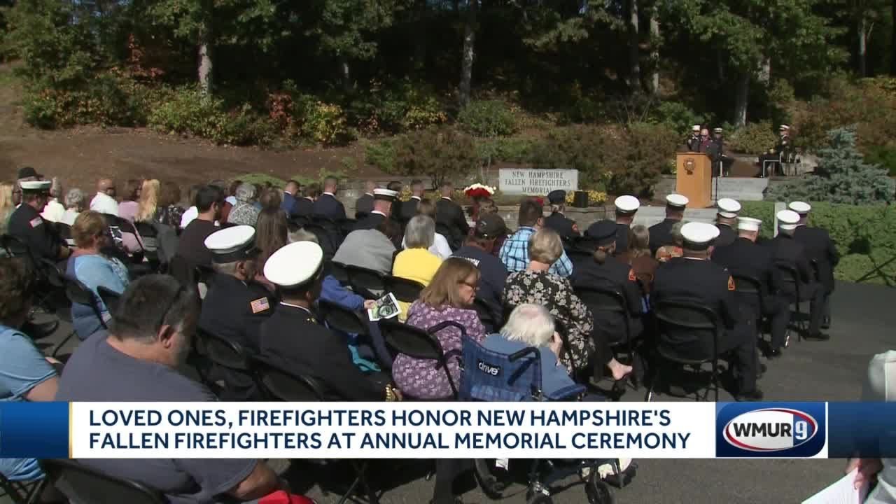 Fallen firefighters honored at annual ceremony - YouTube