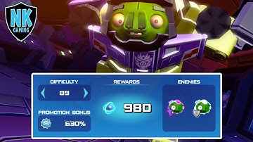 Angry Birds Transformers - Devastator Spark Run Series - Level 89