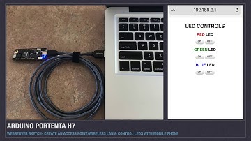 Arduino Portenta H7 - Web Server