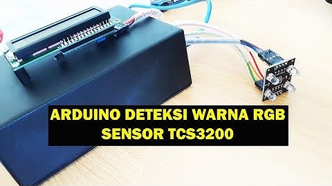 Arduino deteksi warna RGB  sensor tcs3200