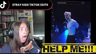 STRAY KIDS TIKTOK EDITS|REACTION *DRINKING CHALLANGE!*