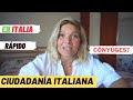 Hacer la CIUDADANÍA ITALIANA más RÁPIDO| CIUDADANÍA en ITALIA