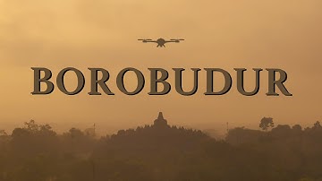 🛕 Candi Borobudur yang Megah dari Atas | Rekaman Udara Sinematik 4K Drone - Indonesia