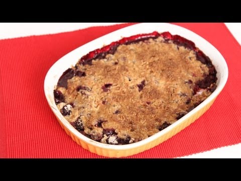 Blackberry Crumble Recipe - Laura Vitale - Laura in the Kitchen Episode 616