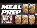 EASY AND DELICIOUS MEAL PREP - TERIYAKI CHICKEN BOWLS | SAM THE COOKING GUY