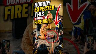 Nobody Expected This During the Fire Drill #funny #viral #trending #shorts #pov #hilarious #school