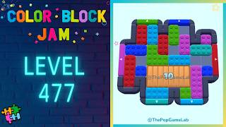 Color Block Jam - Level 477 - Solution Walkthrough ✨
