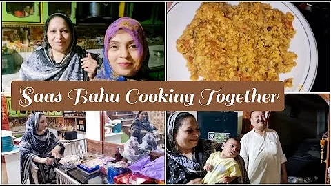 My Night Routine - Saas Bahu Cooking TogetherCooki...