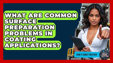 What Are Common Surface Preparation Problems In Coating Applications? - How It Comes Together
