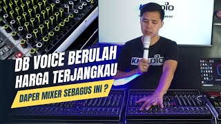 Mixer terbaru dari DBVoice dengan 7 Aux | Db Voice Victor Series