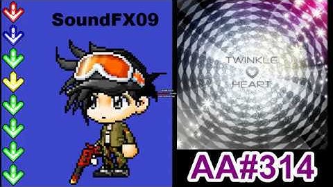 TWINKLE HEART - EXPERT - AA#314 (Full Combo) on DDR 2014 (AC)