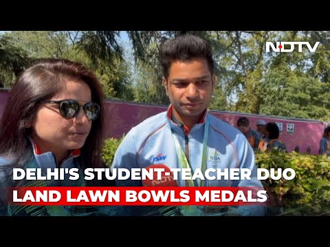 CWG 2022 | Delhi's Student-Teacher Duo Land Lawn Bowls Medals At CWG 2022 - NDTV