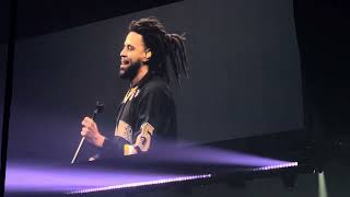 J Cole No Role Modelz (2nd half) Live @ Paycom center