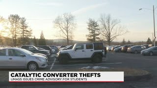 UMass Amherst Police issue crime advisory following catalytic converter thefts
