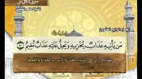 سورة الزمر ماهر المعيقلي 39 Surah Az Zumar Maher Al Muaiqly