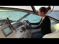 2002 SeaRay 340. 6.2 MPI MX. Bravo 3.  Slow cruise back to marina with the Admiral at the helm
