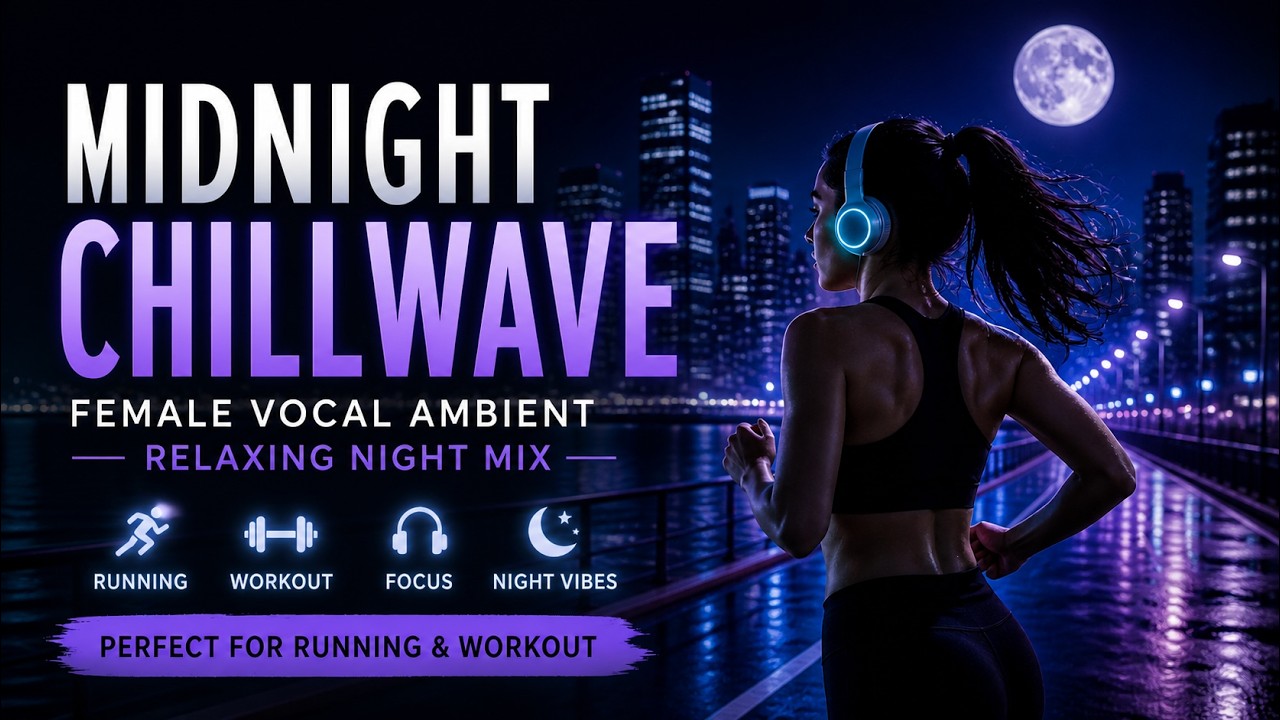 Midnight Chillwave Female Vocal Ambient Relaxing Night Mix