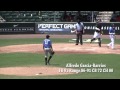 15 yr old Venezuelan LHP Alfredo Garcia-Barrios 91 MPH