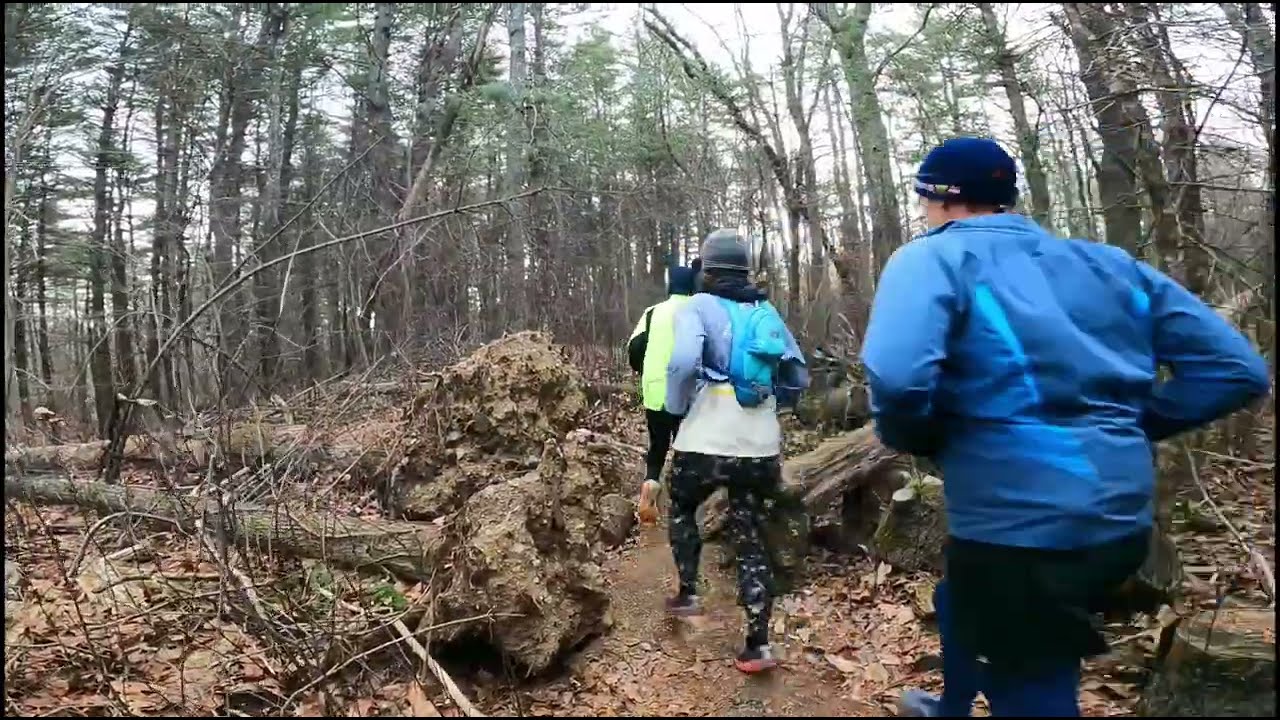 Fat Ass 50k Ultramarathon. Topsfield, Mass. Jan 2025