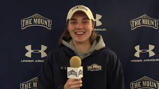 Mount St. Marys Track And Field 2018 Player Introductions Delaney Mcknight