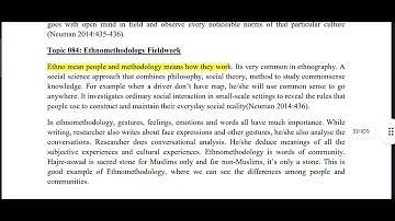 SOC609 Lecture 26 Qualitative Research Methods Short Lecture VU Lectures Updated