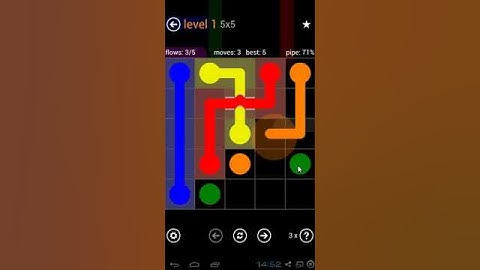 Flow Free - Bridges Pack 5 x 5 Level 1