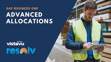 Resolv Advanced Allocations for SAP Business One
