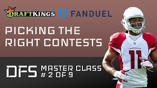 NFL DFS Tips: Picking the Right Contest on DraftKings and FanDuel