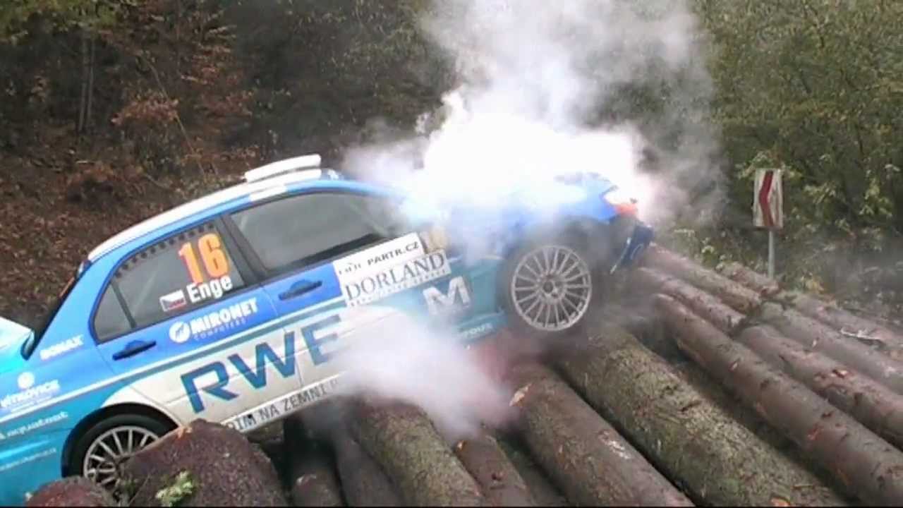 Crash Tomáš Enge-Rally Vsetín 2009