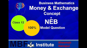 Money And Exchange NEB Model Question In Nepali // class 12 // Business Math
