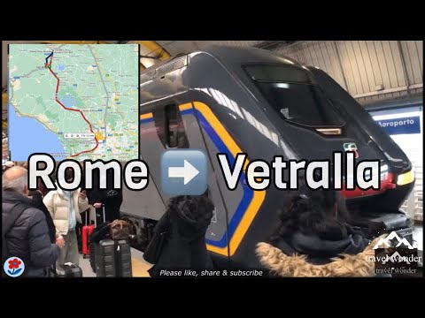 Rome to Vetralla Train | Trenitalia | Italy