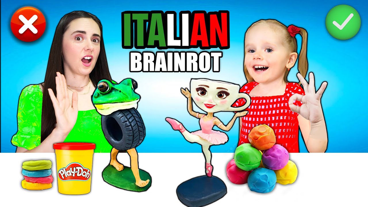 Italian Brainrot din PLASTILINA!