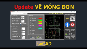 Update nhiều tính năng Vẽ móng đơn - sxCAD