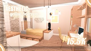 aesthetic yellow bedroom | 15.5K