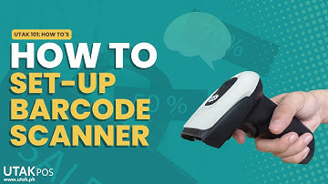 ⚙️ How to set up BARCODE GUN SCANNER