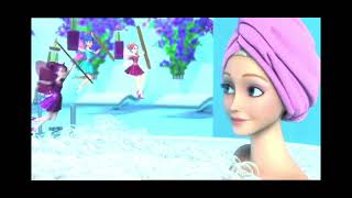 Barbie Princess Charm School- Spa Scene