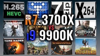 Ryzen 7 3700X Vs I9 9900K Benchmarks Test Review Comparison Gaming 13 Tests