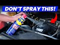 “Never Spray WD-40 Here — It Could RUIN Your Car”